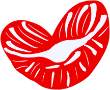 8.lips heart